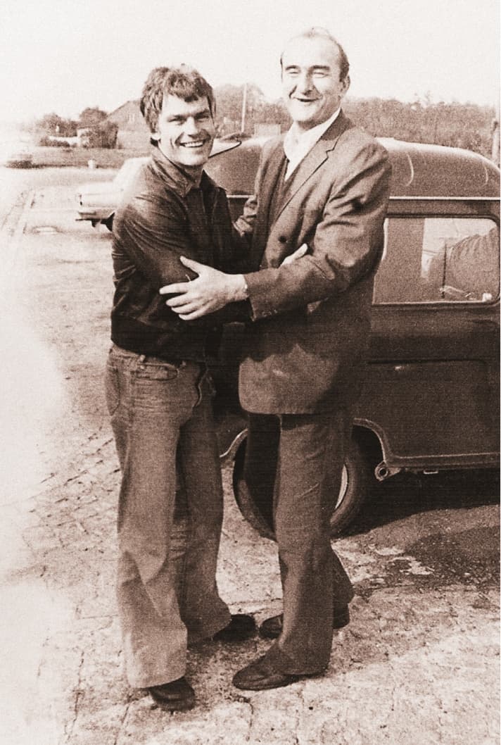 Lama Ole Nydahl i Władysław Czapnik. (Kraków, 1980 r.)