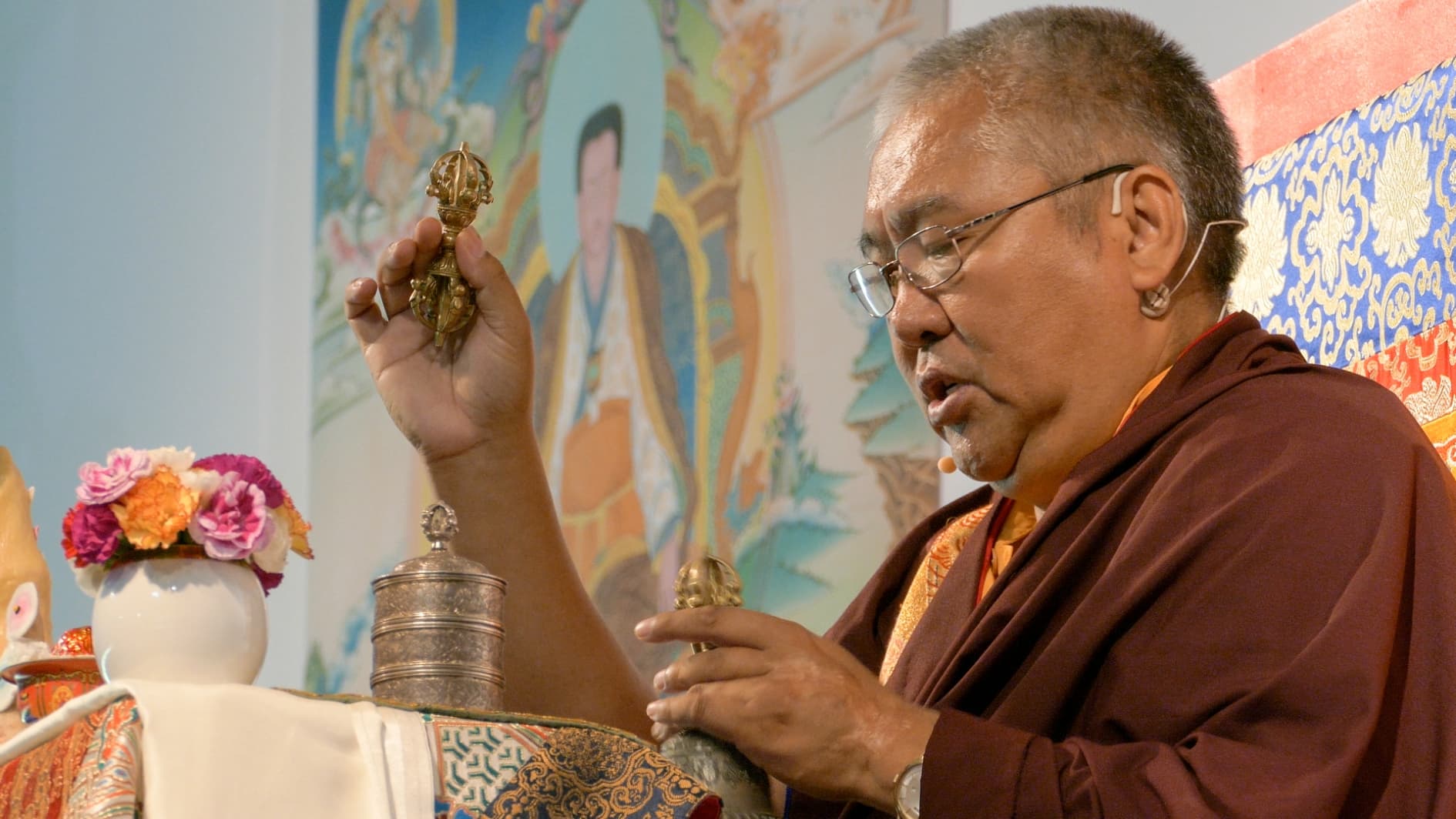 Spotkanie z Nedo Rinpocze. (Kuchary 2017 r.)