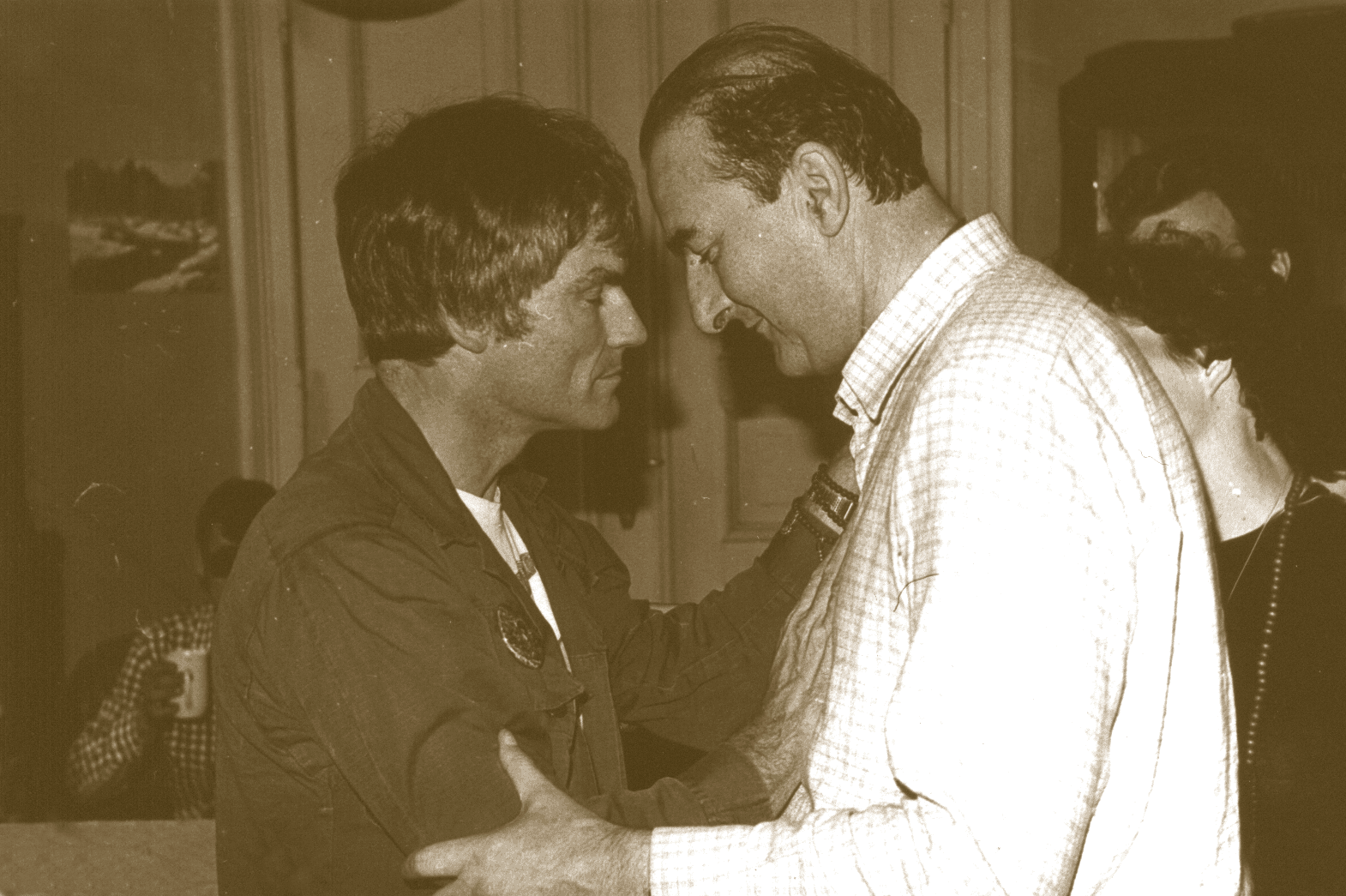 Lama Ole Nydahl i Władysław Czapnik, Kraków 1976
